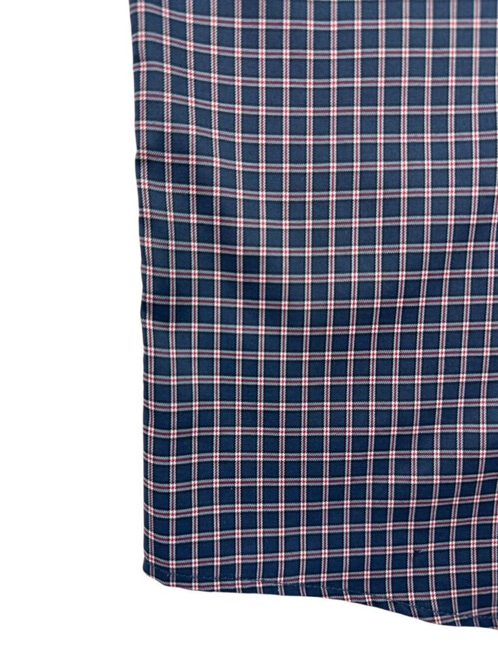 UNTUCKit XL Blue Salice Relaxed Fit Long Sleeve Button Down Tattersall Shirt - Picture 16 of 16